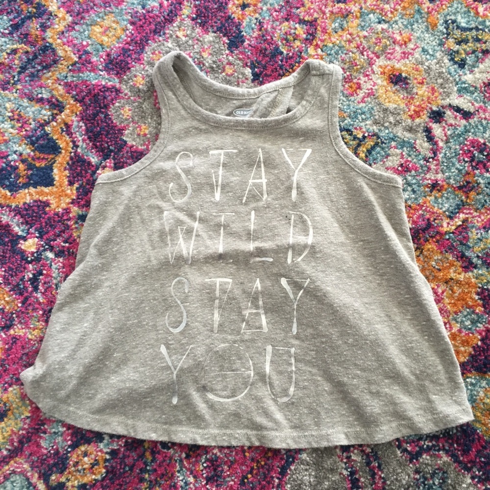 Tank Top with Open Back